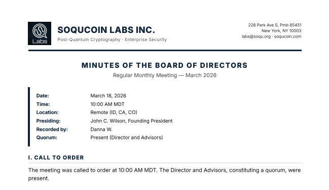 Soqucoin Labs tweet media