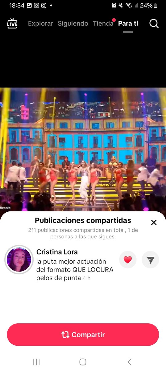 crazyoverchoo's tweet photo. Cristina apreciando este pedazo de actuación que se marcó Sabela, lo significa todo para mí https://t.co/iPWpzpcTmQ