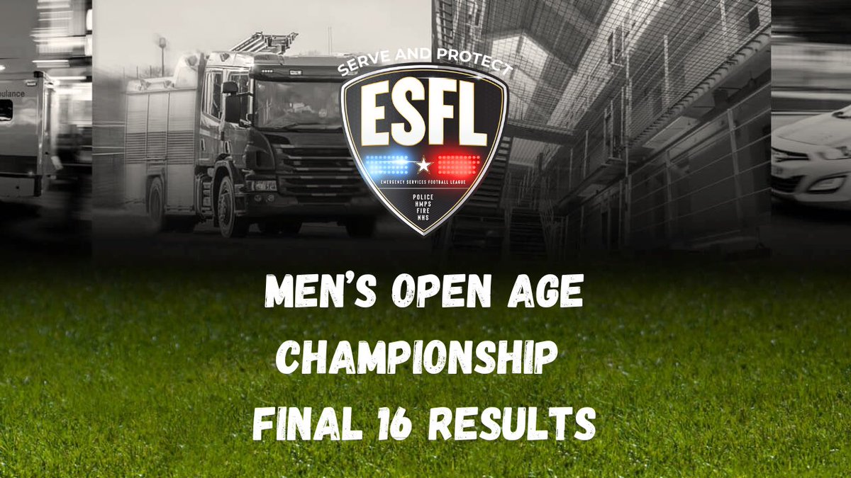 Emergency Services Football League tweet media