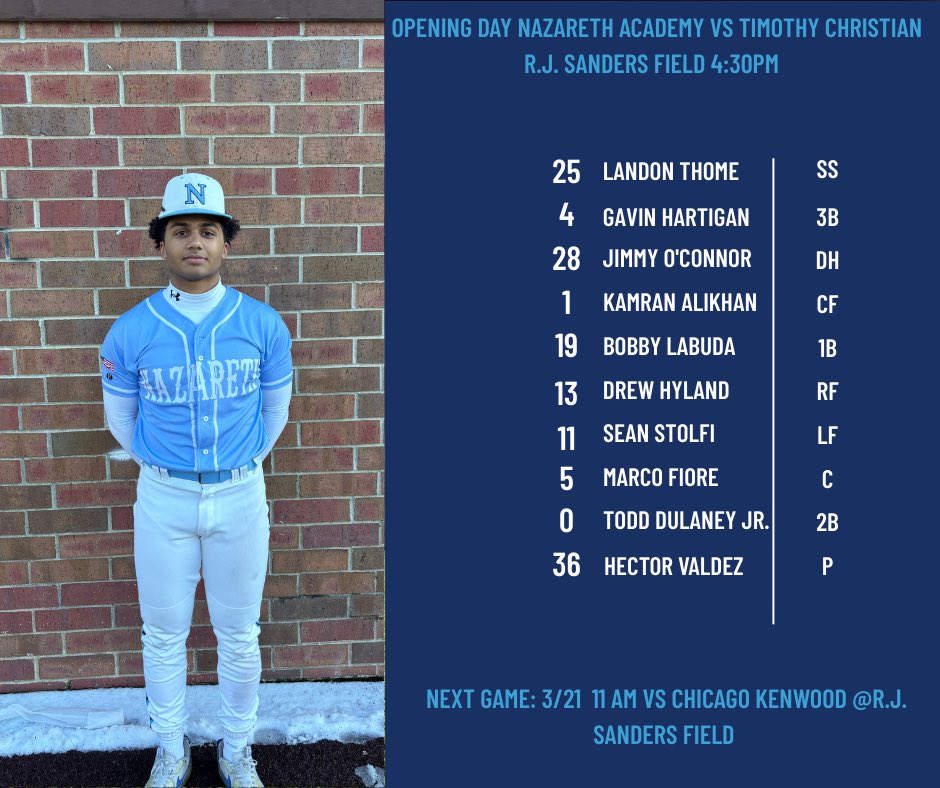 Nazareth Academy Baseball tweet media