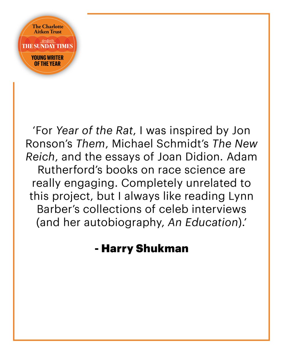 Young Writer Award tweet media