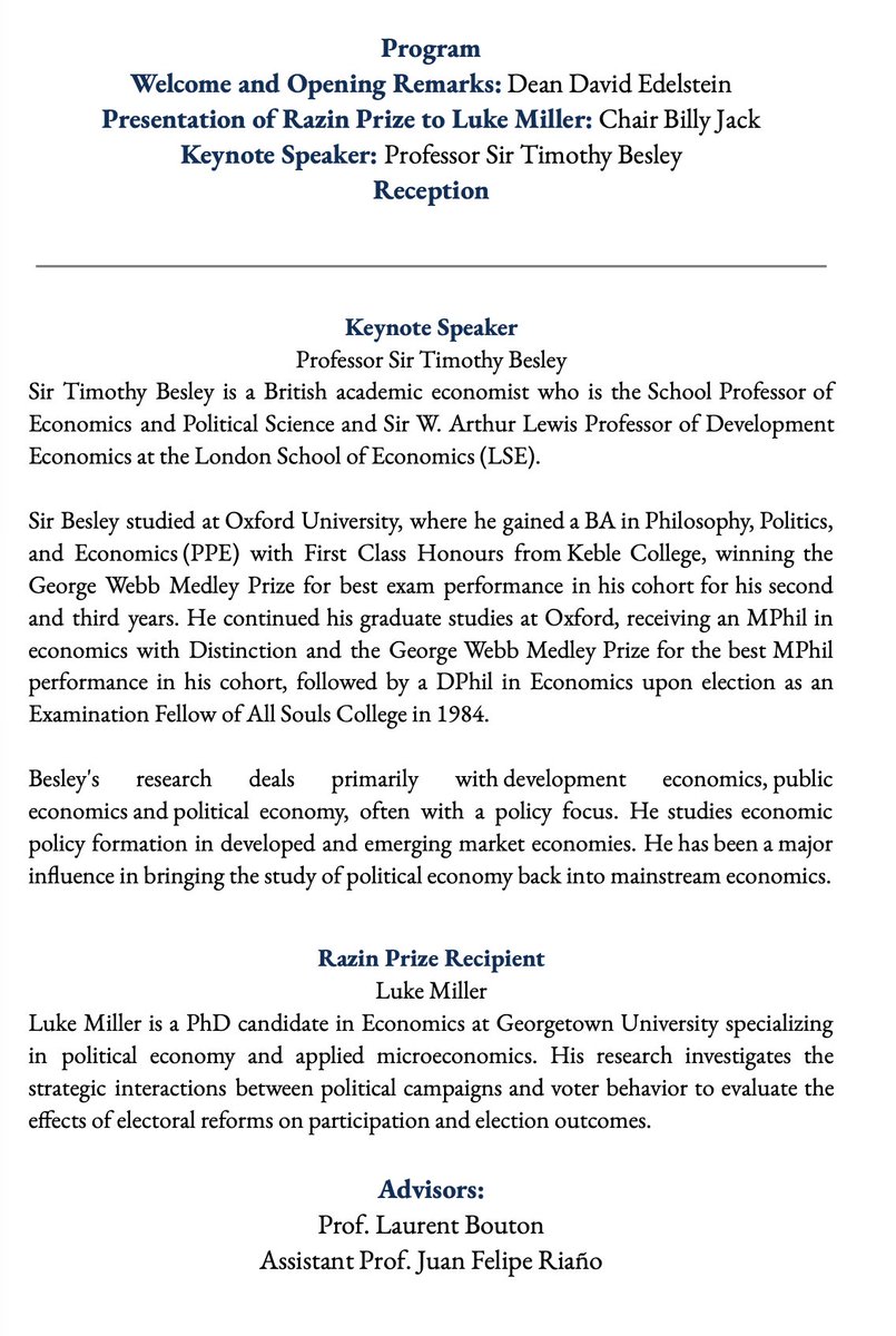 Georgetown Center for Economic Research tweet media