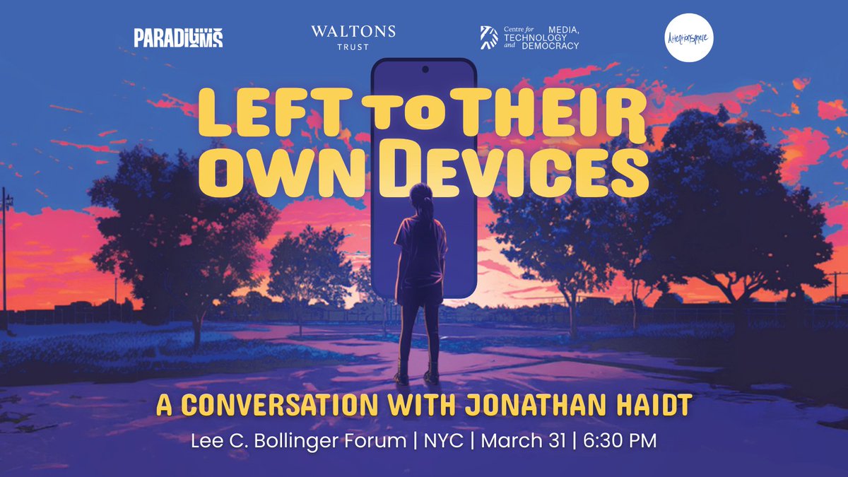 Centre for Media, Technology & Democracy tweet media