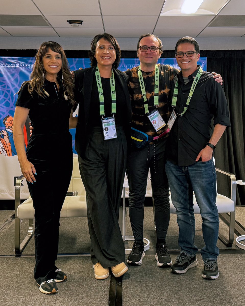 cherokeefilm's tweet image. #CherokeeFilm was in full force at #SXSW connecting with storytellers, collaborators and friends who are shaping the future of film.

From our panel to a packed filmmakers mixer, the week was about real conversations and meaningful connections for #MoreNatives in the industry.