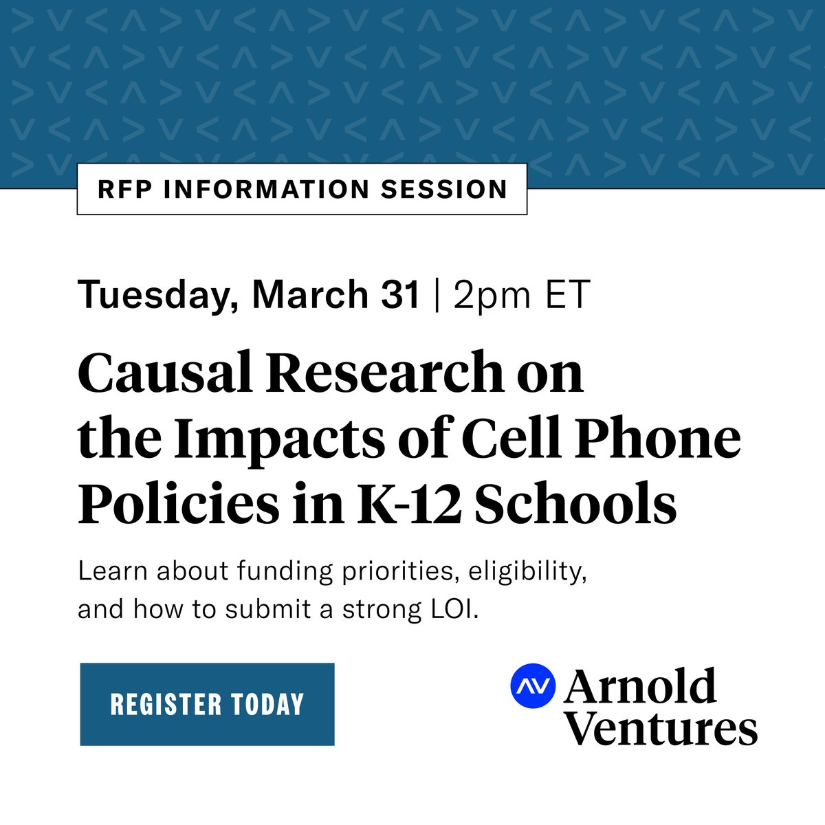 Arnold Ventures tweet media