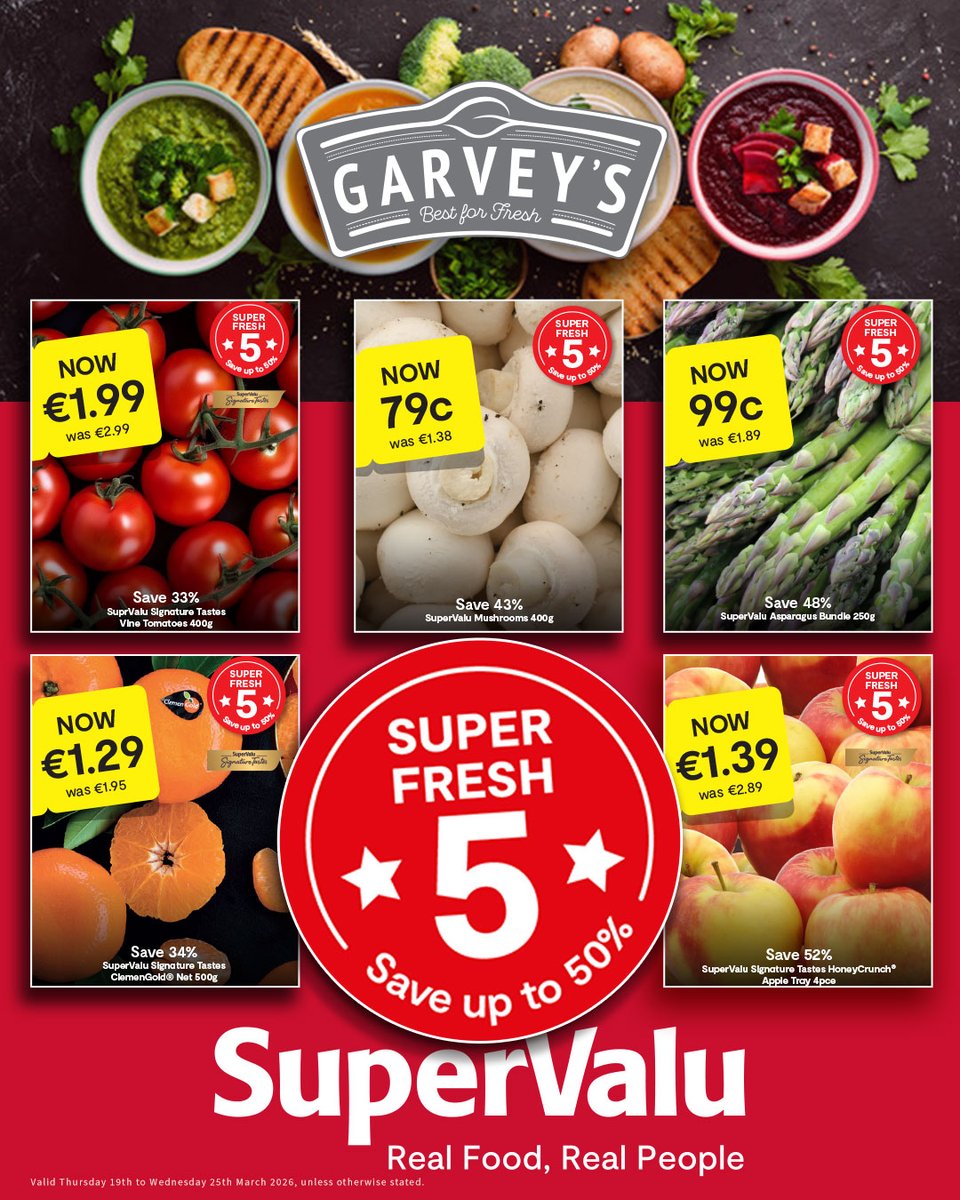 Garvey's SuperValu tweet media