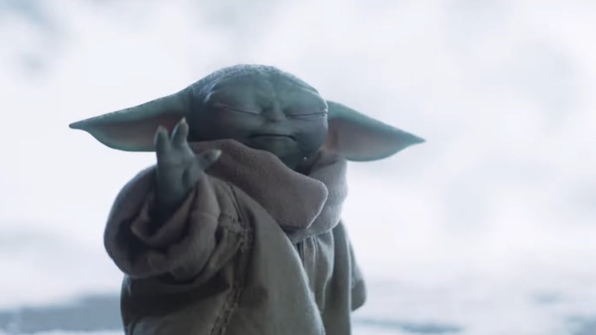 AdventuresGrogu's tweet photo. Grogu is sending force healing your way. 🥰💚

He’s taking away all your pain, tension, worry &amp; heartache. 🥰💚 https://t.co/7U4dxOaKXN