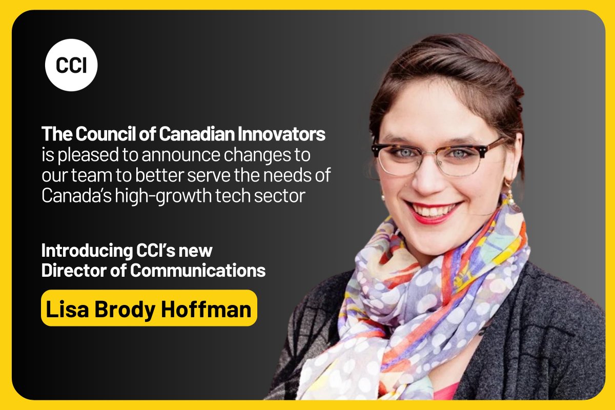 Council of Canadian Innovators (CCI) tweet media