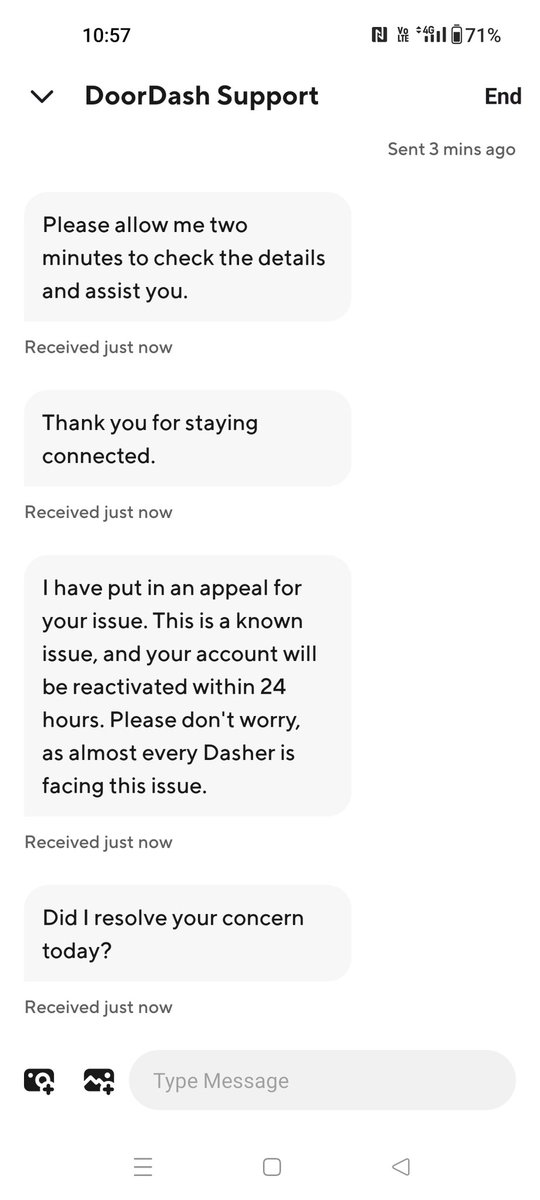 KaranButti's tweet photo. @DoorDash @DoorDash_Help

My Dasher account was unexpectedly deactivated after a suspicious login attempt early in the morning (around 8 AM), while I was asleep. I never shared my OTP or account access with anyone.

I’ve always maintained good ratings and completed deliveries honestly. This is my primary source of income, and I rely on it daily.

I’ve already contacted support via email but haven’t received a resolution yet. Kindly review my case and help me restore my account.

Thank you.

#DoorDash #DasherSupport