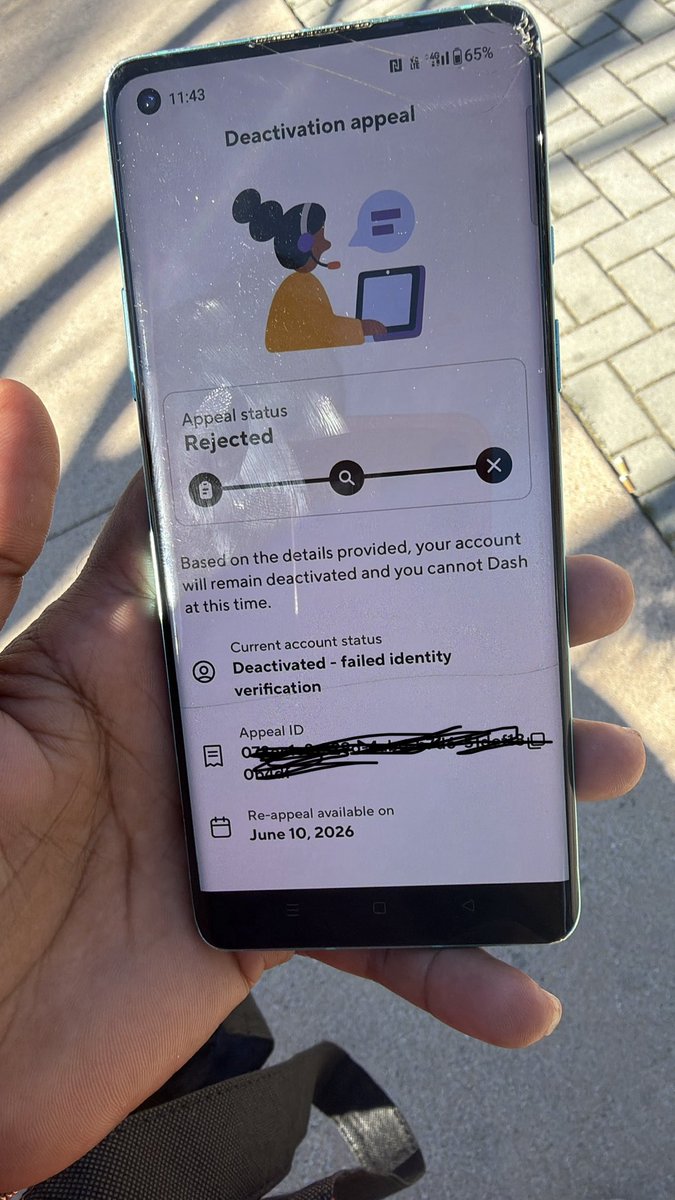 KaranButti's tweet photo. @DoorDash @DoorDash_Help

My Dasher account was unexpectedly deactivated after a suspicious login attempt early in the morning (around 8 AM), while I was asleep. I never shared my OTP or account access with anyone.

I’ve always maintained good ratings and completed deliveries honestly. This is my primary source of income, and I rely on it daily.

I’ve already contacted support via email but haven’t received a resolution yet. Kindly review my case and help me restore my account.

Thank you.

#DoorDash #DasherSupport
