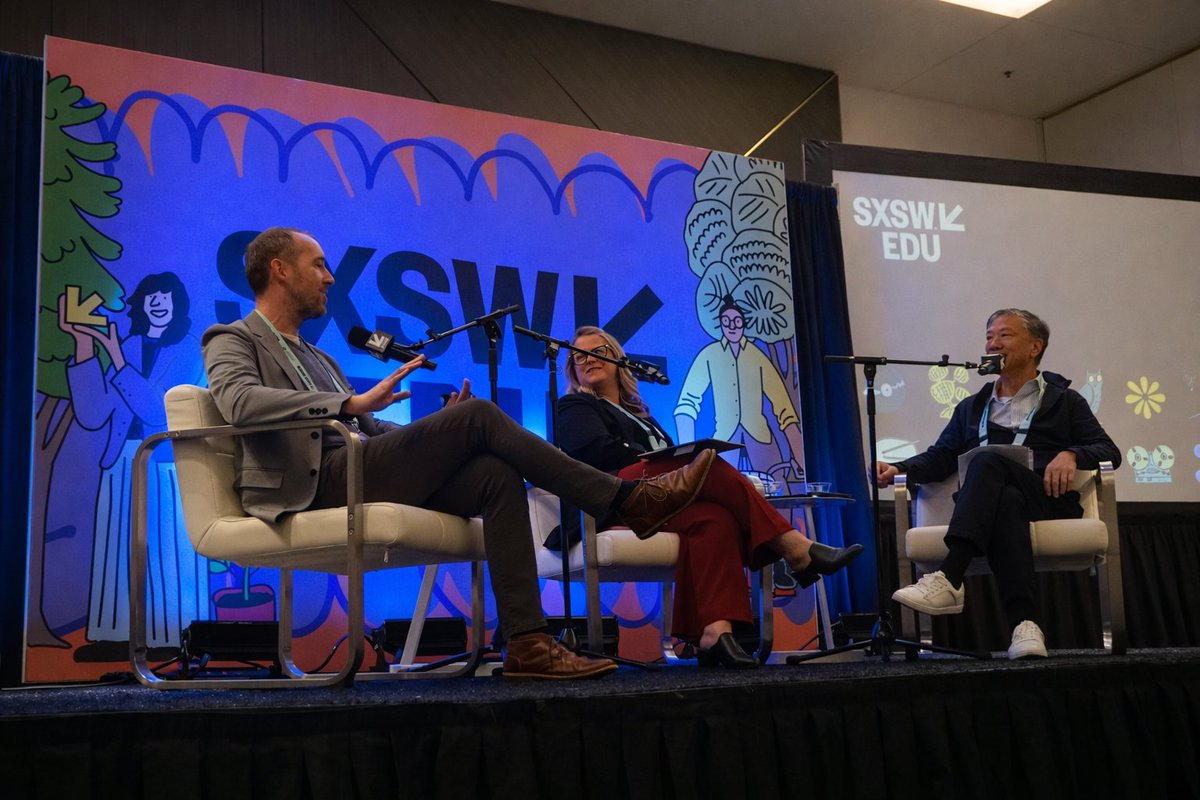 AllDecisionEd's tweet photo. We had a wonderful time last week at the @SXSWEDU live podcast recording of @HsuUntied, hosted by Alliance Ambassador Council member, Richard Hsu.

In this episode, “Beyond Numbers: Decision-Making in the Math Classroom” Richard spoke to Charles Cassidy, our Senior Manager of Organizational Development, and Dr. Katey Arrington, President of NCSM and Director of Systemic Transformation for the Charles A. Dana Center at The University of Texas at Austin.

Together, they examined how math instruction can nurture decision-making skills such as probabilistic thinking and numeracy, and how combining analytical and decision-making practices builds habits of careful thinking that students can carry into the future.

Link to the podcast recording coming soon—stay tuned!  #SXSWEDU