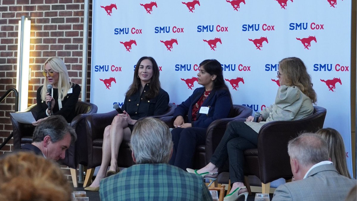 SMUCox's tweet photo. The latest Southwest Venture Forum at SMU Cox focused on Women in Venture, featuring an expert speaker panel on the evolving role of women across the venture ecosystem. ๐กLearn more about the SWVF here: https://t.co/UqJkGyNvta #SMUCox #SWVF #WomenInVenture https://t.co/I801XYDTsk