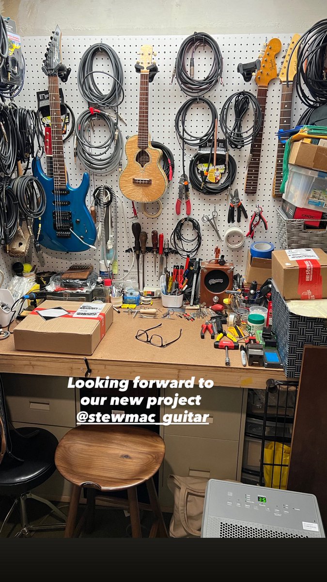 TomoJustFunky's tweet photo. I just cleaned up this area this morning! It was too messy. I am looking forward to work with @stewmac_guitar @guitarrepairman for our new project where I am gonna learn something new!! ❤️🙏❤️🙏❤️
#stewmac #stewmactools #guitarrepairs #guitarsetup @stewmac_guitar @PICKBOY1967 https://t.co/50gHiVjjx6