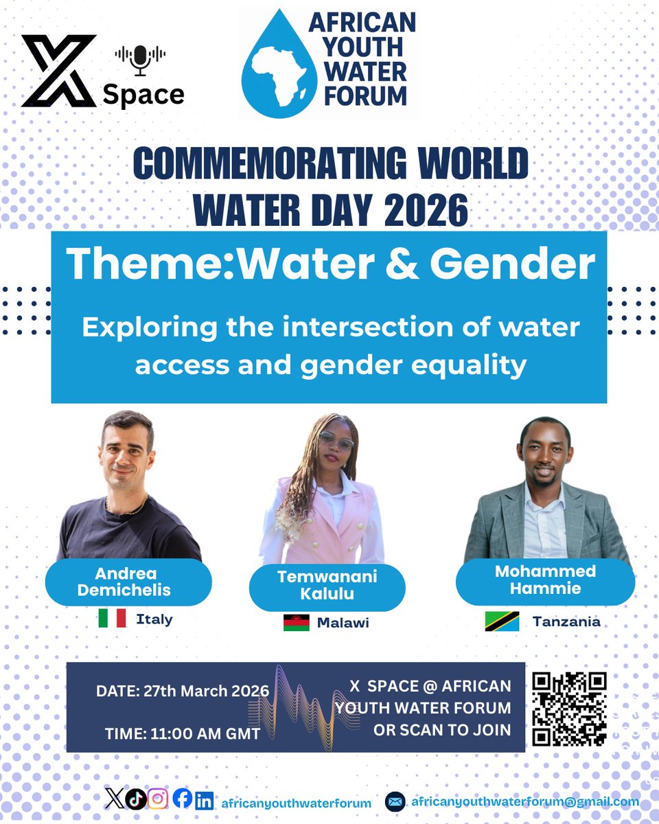 African Youth Water Forum tweet media