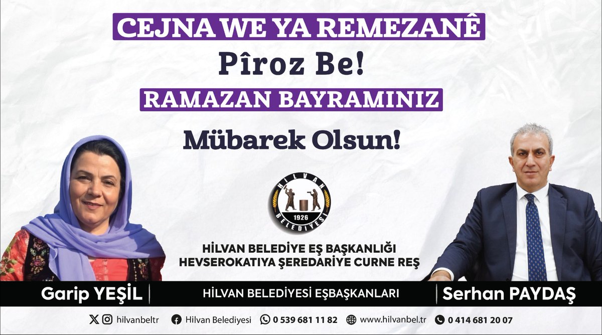 Hilvan Belediyesi tweet media