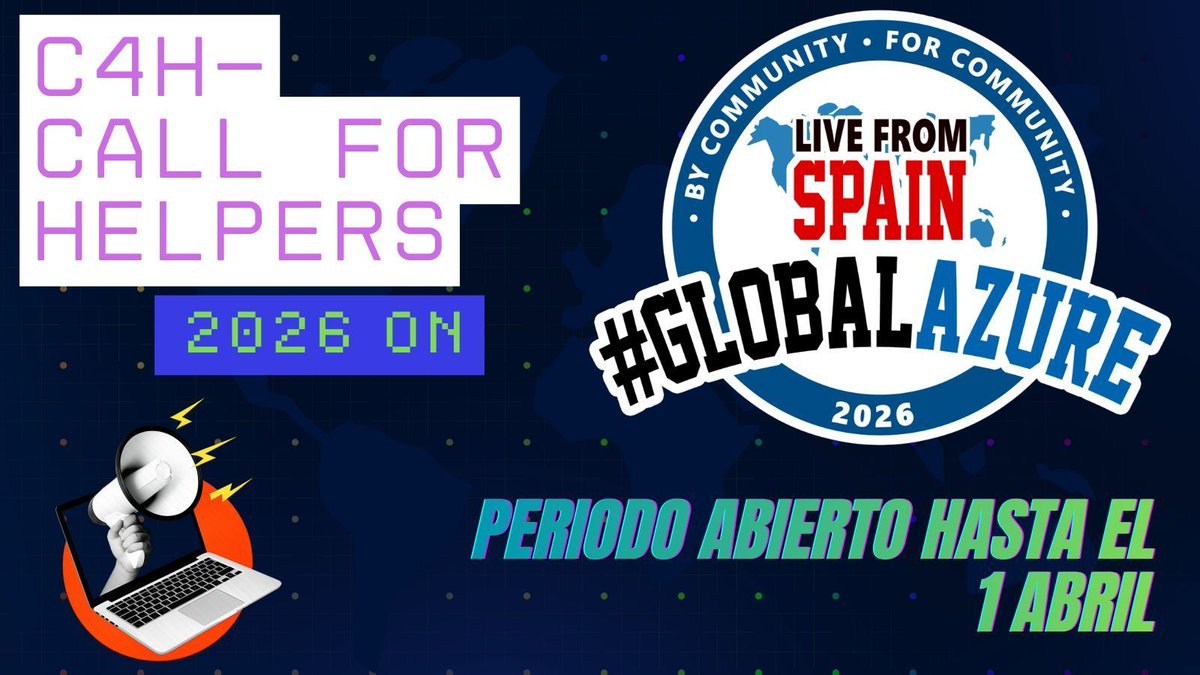 Global Azure Spain tweet media