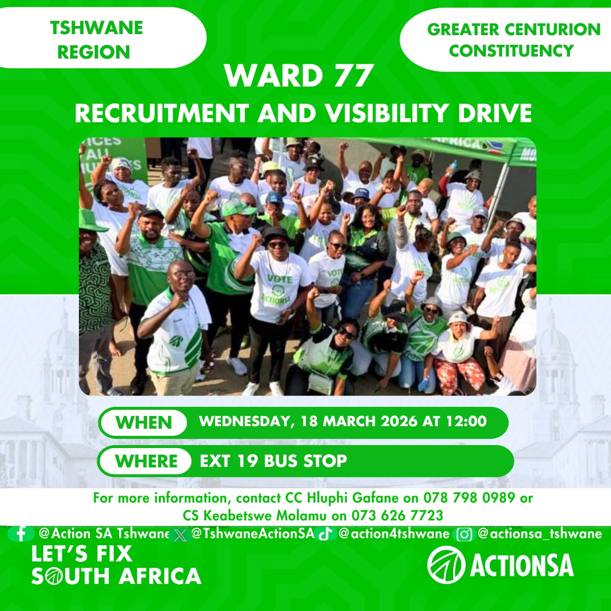 ActionSA Tshwane tweet media