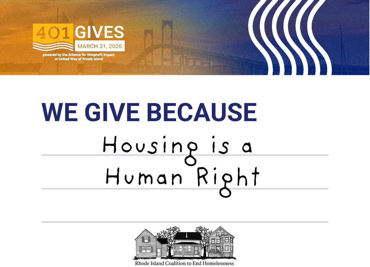 RI Coalition to End Homelessness tweet media