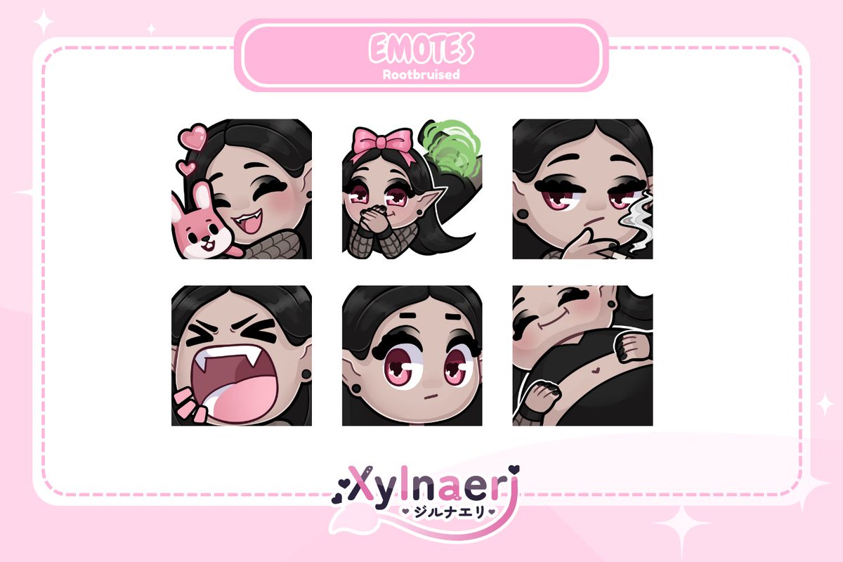 Xylnaeri | Unicubus Vtuber 🖤🩷 tweet media