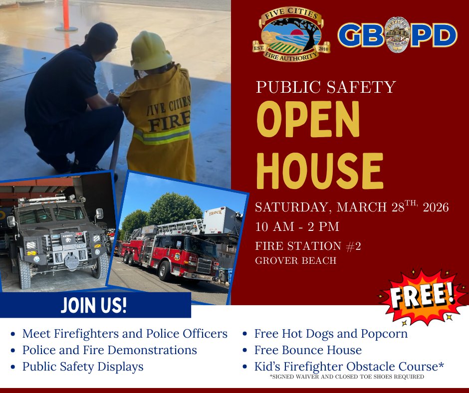 Grover Beach Police tweet media