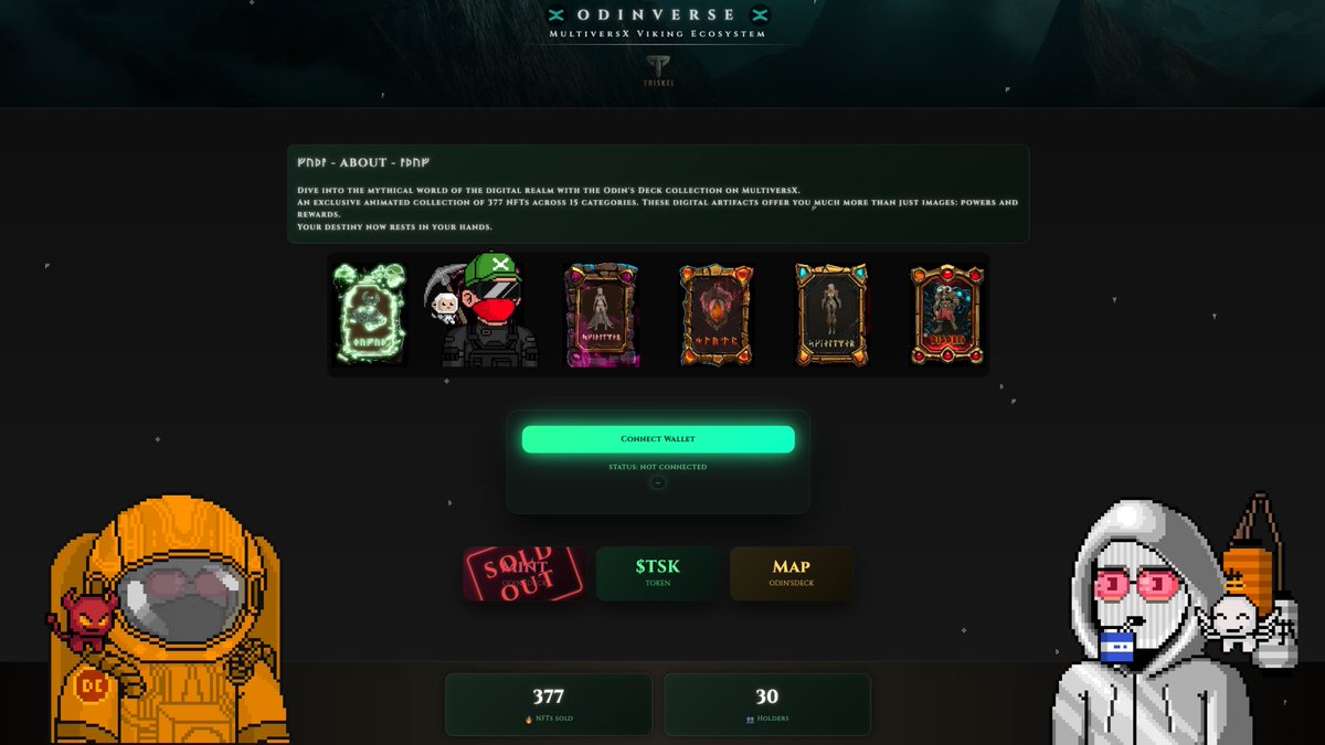 Triskel ᕽ MultiversX ᕽ TheInevitables tweet media