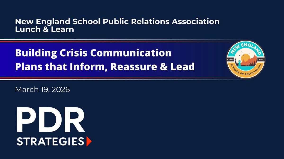 PDR Strategies tweet media