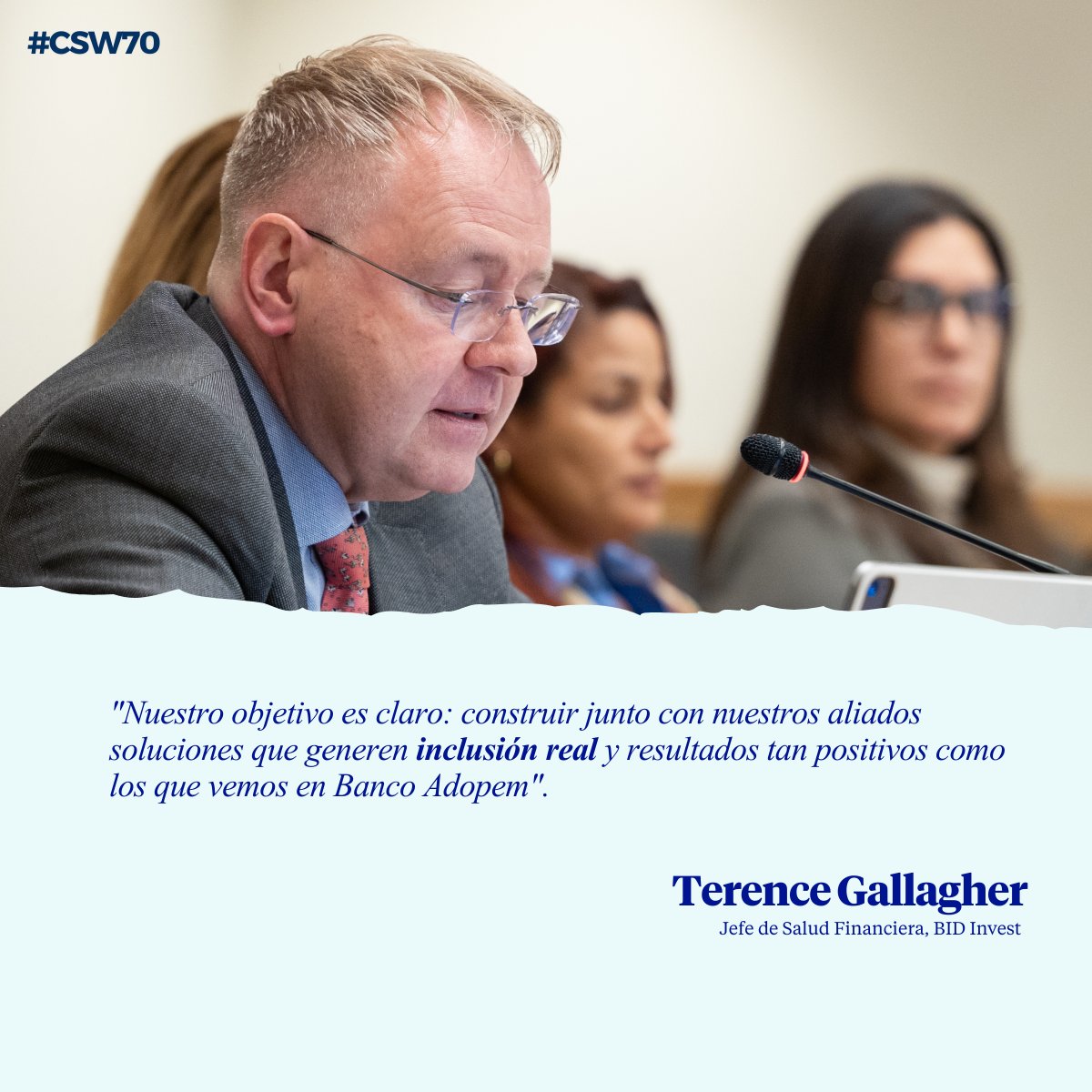 <a href="/Banco_Adopem/">Banco Adopem</a> <a href="/ONUMujeres/">ONU Mujeres</a> <a href="/GloriaReyesG/">Gloria Reyes</a> <a href="/MMujerRD/">Ministerio de la Mujer República Dominicana</a> <a href="/cepal_onu/">CEPAL</a> Terence Gallagher (<a href="/BIDInvest/">BID Invest - IDB Invest</a>)