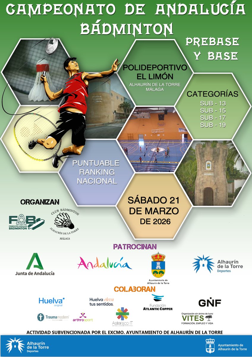 Federación Andaluza de Bádminton tweet media