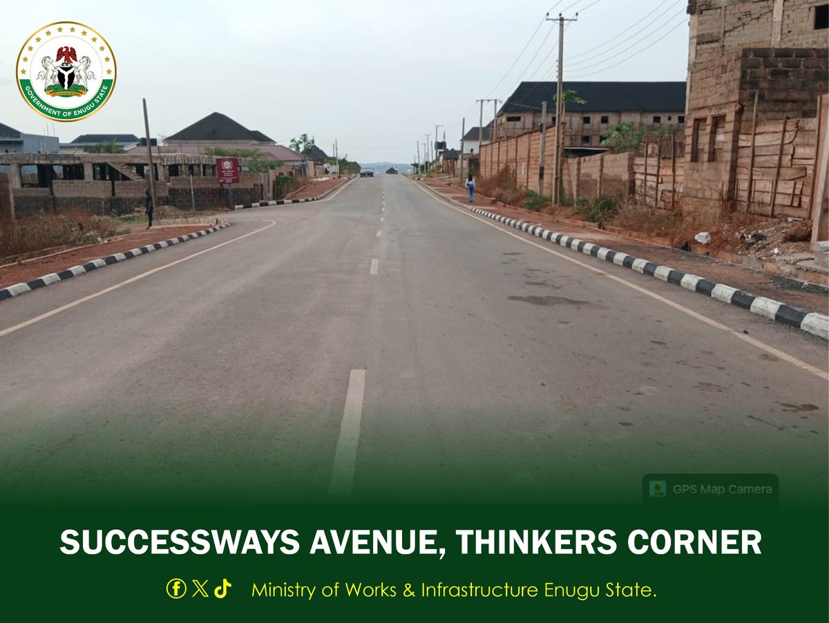 Enugu State Ministry of Works and Infrastructure tweet media