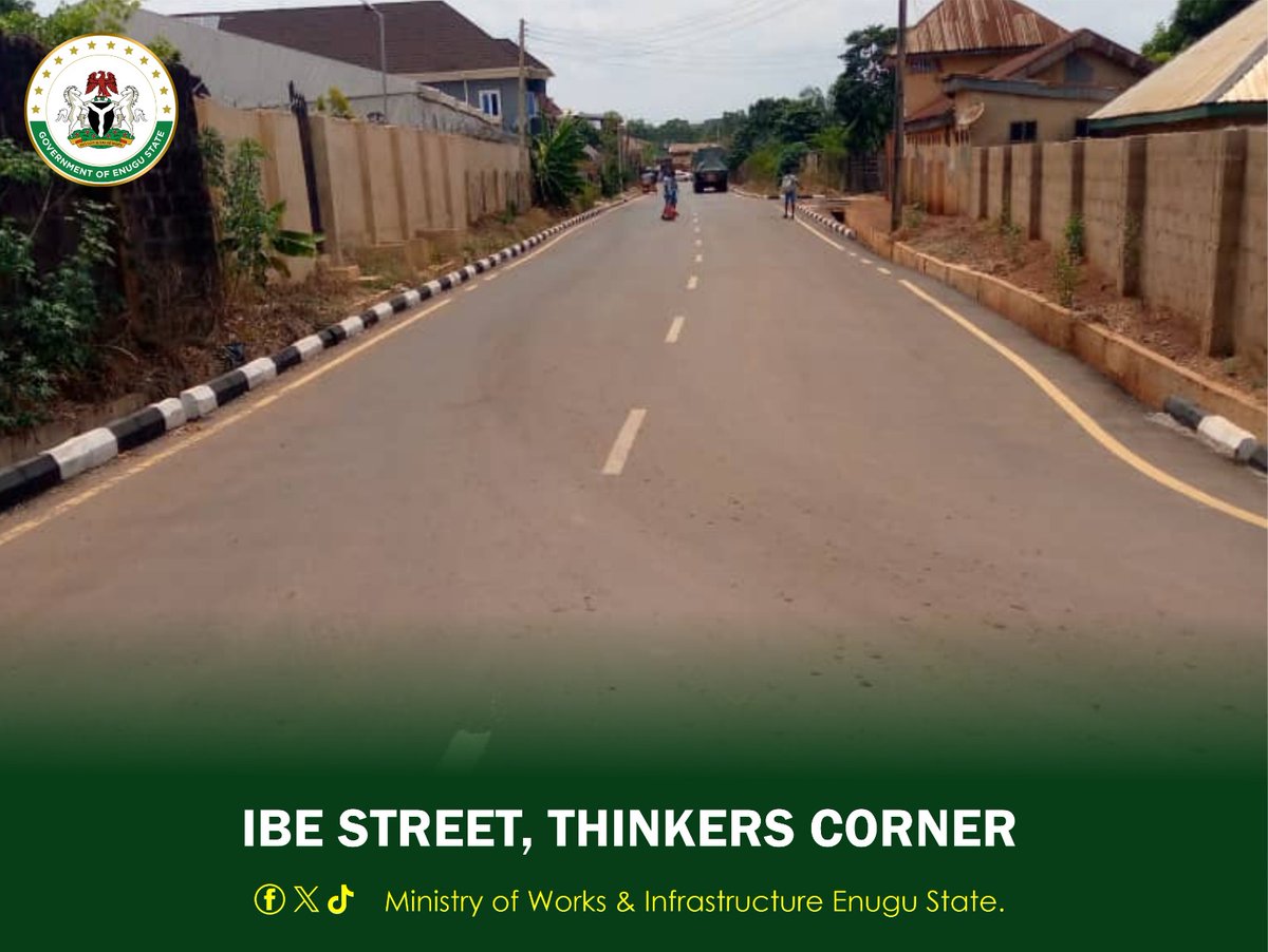 Enugu State Ministry of Works and Infrastructure tweet media