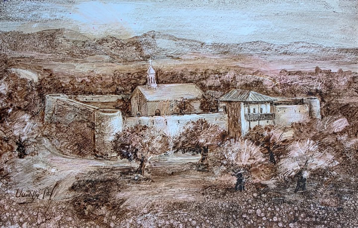 SiranushSargsy1's tweet photo. Amaras, Artsakh - my stolen magic.
Artwork;Samvel Tavadyan https://t.co/zKT7A8pg5M