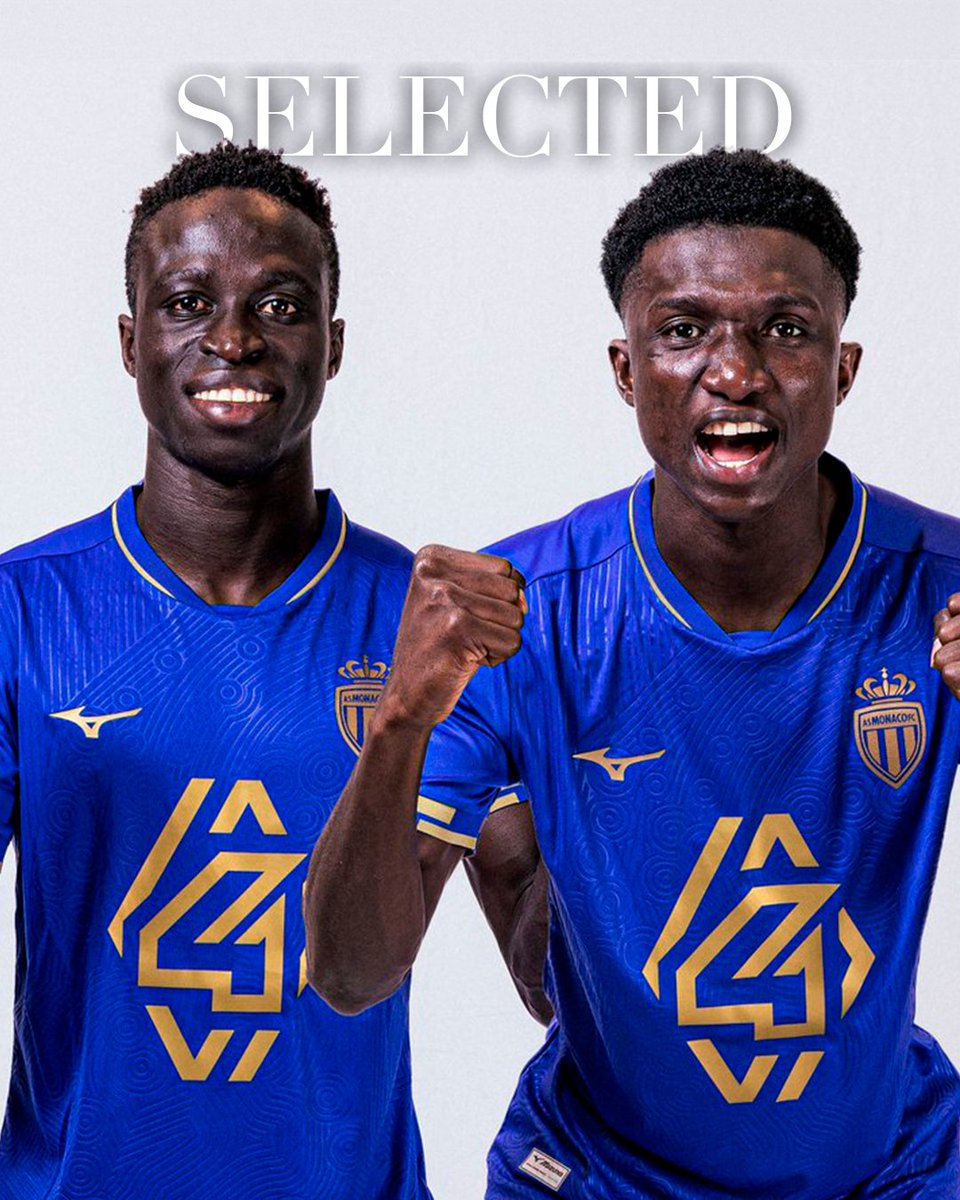 AS_Monaco_EN's tweet photo. Krepin Diatta and Lamine Camara are called up by Senegal for the upcoming friendlies! 🇸🇳🦁

Daghe Gaindé! ❤️ https://t.co/uXPGDi6pol