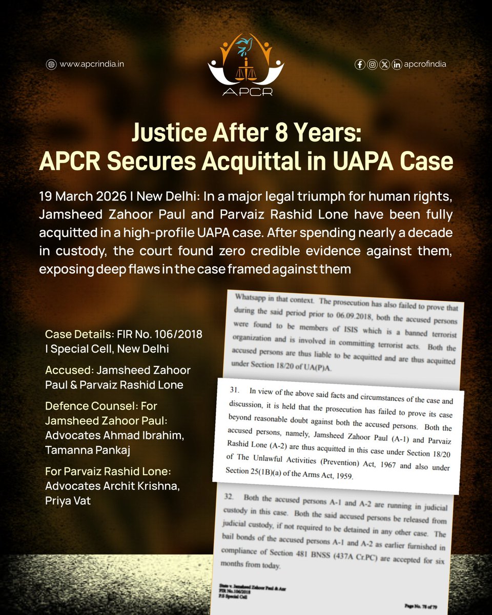 APCR-Association for Protection of Civil Rights tweet media