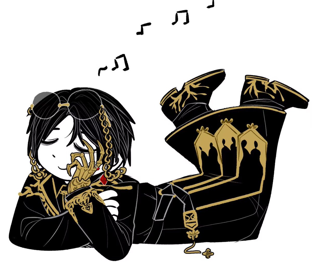 幽邃梦魇大剑(低浮上) tweet media