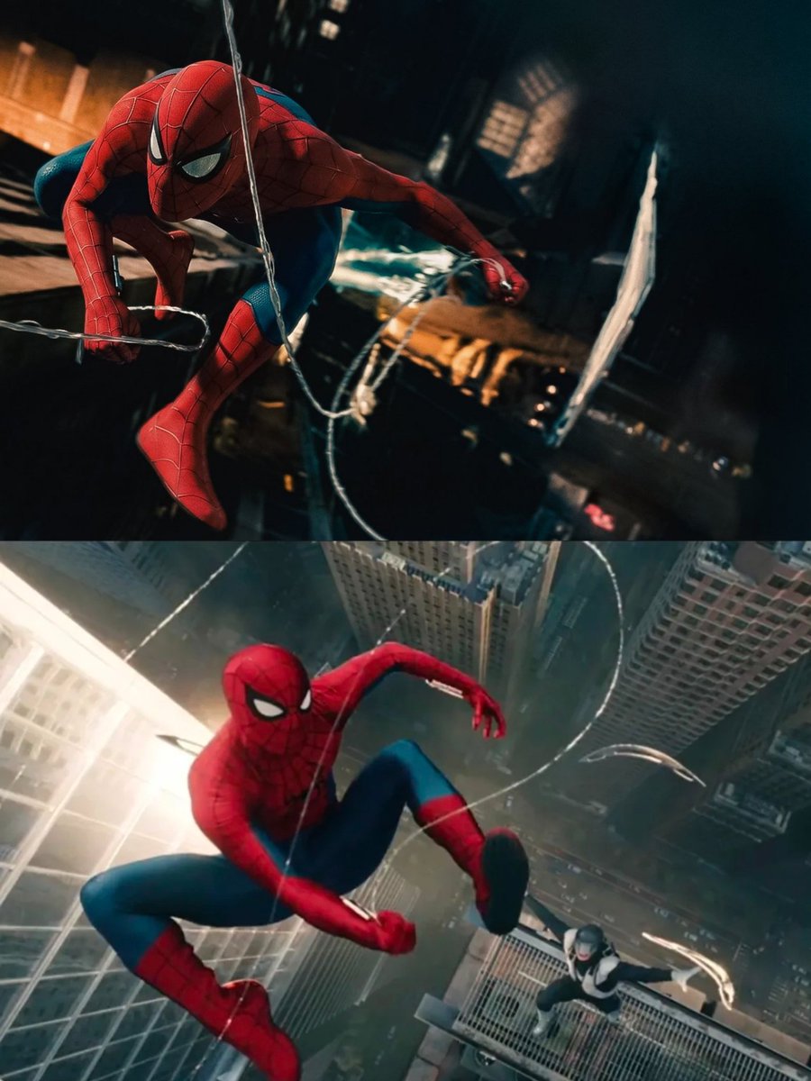 Tony_2k007's tweet photo. Seja a sony:

-deixe seu trailer vazar.
-refaça as cenas de CGI.
-deixe pior do que o vazado. https://t.co/OUw5gMl98f
