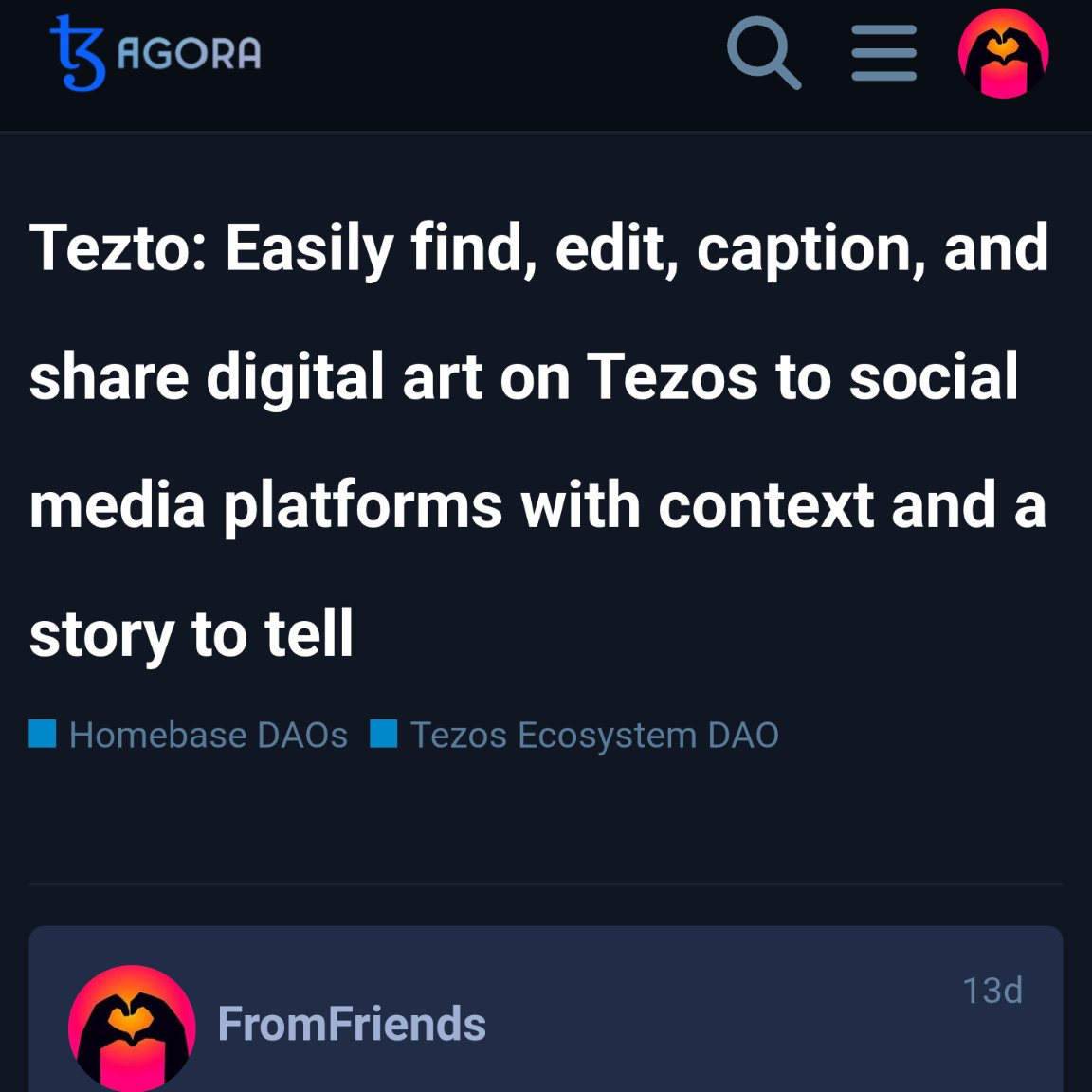 FromFriends™ tweet media