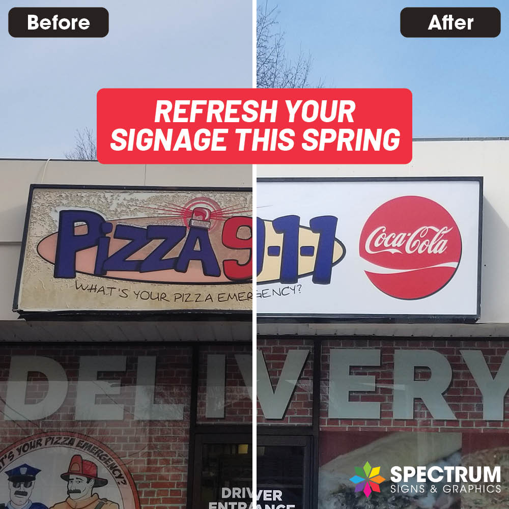 SignsSpectrum's tweet image. Winter is over. Is your signage looking its best?

Snow, salt, and wind can leave damage that hurts visibility and first impressions. A spring check can reveal fixes or refresh options.

See what to look for: zurl.co/bvTav

 #ExteriorSignage #LocalBusiness