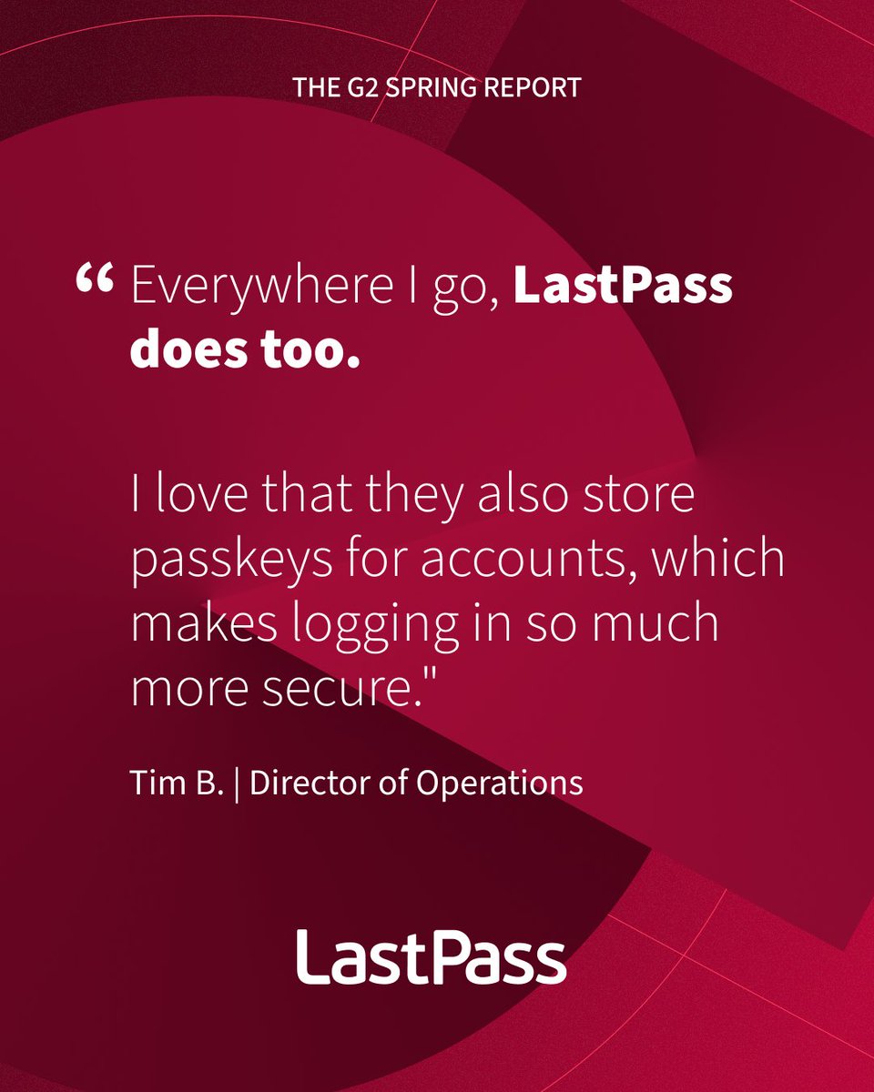 LastPass tweet media