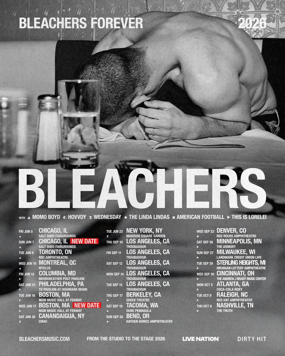 bleachers tweet media