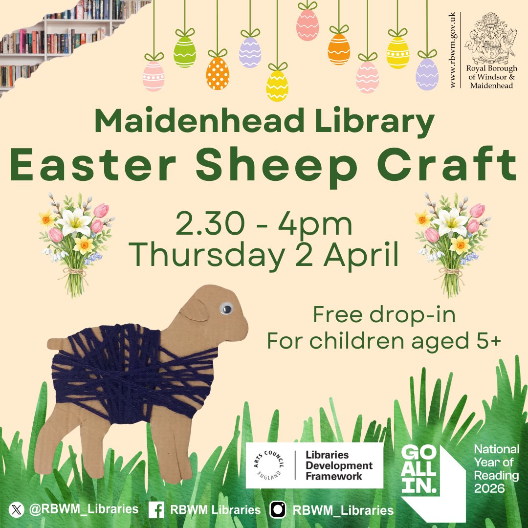 RBWM Library Service tweet media