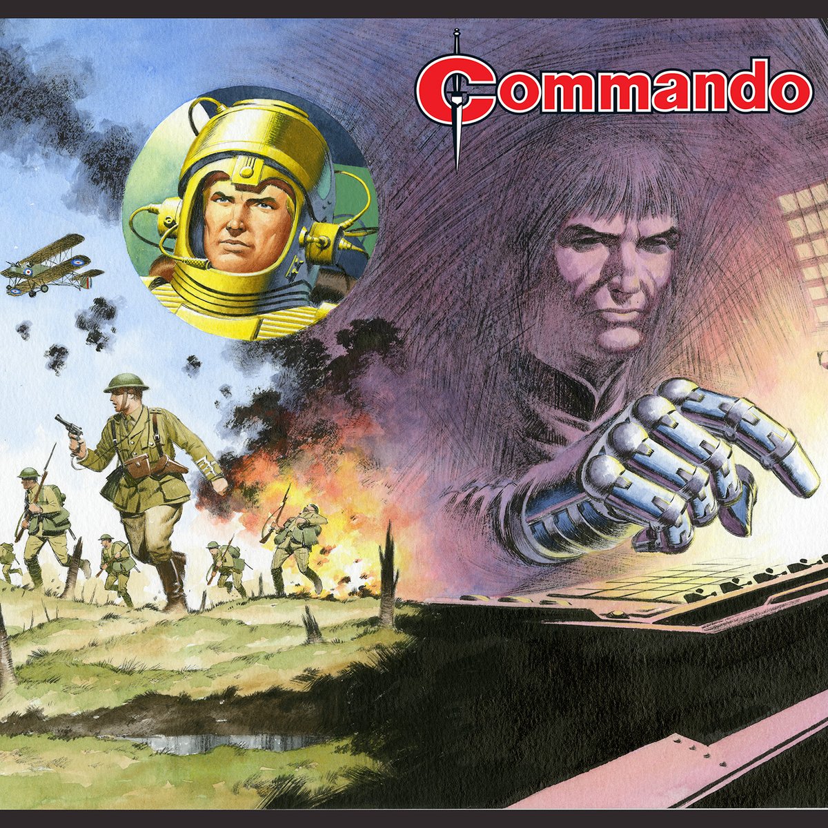 Commando Comics tweet media
