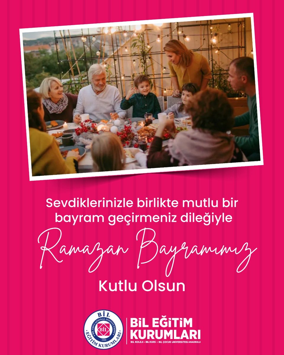 bilkolejleri's tweet photo. Bayram; paylaşmanın, sevginin ve birlikte olmanın en güzel halidir. 

Kalplerin yakınlaştığı, yüzlerin gülümsediği bu özel günlerin hayatınıza huzur ve mutluluk getirmesini dileriz. 

Nice güzel bayramlara… https://t.co/BhUMWcHz1B
