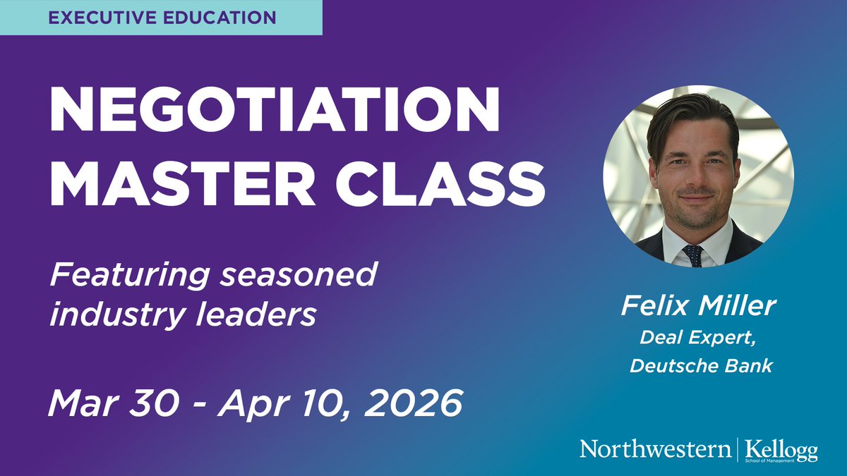 Kellogg Executive Education tweet media