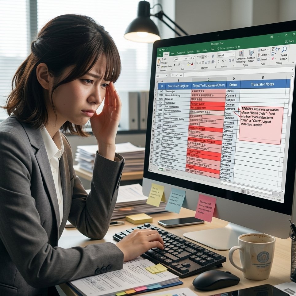 doclator1403's tweet photo. The real translation nightmare isn’t the words.
It’s the Excel tables breaking and PowerPoint layouts collapsing after translation. 🤦♂️
We need AI that understands format + context + terminology.
#TranslationProblems #ExcelTranslation #AIforWork #TranslationTools https://t.co/EdITTjM7B0