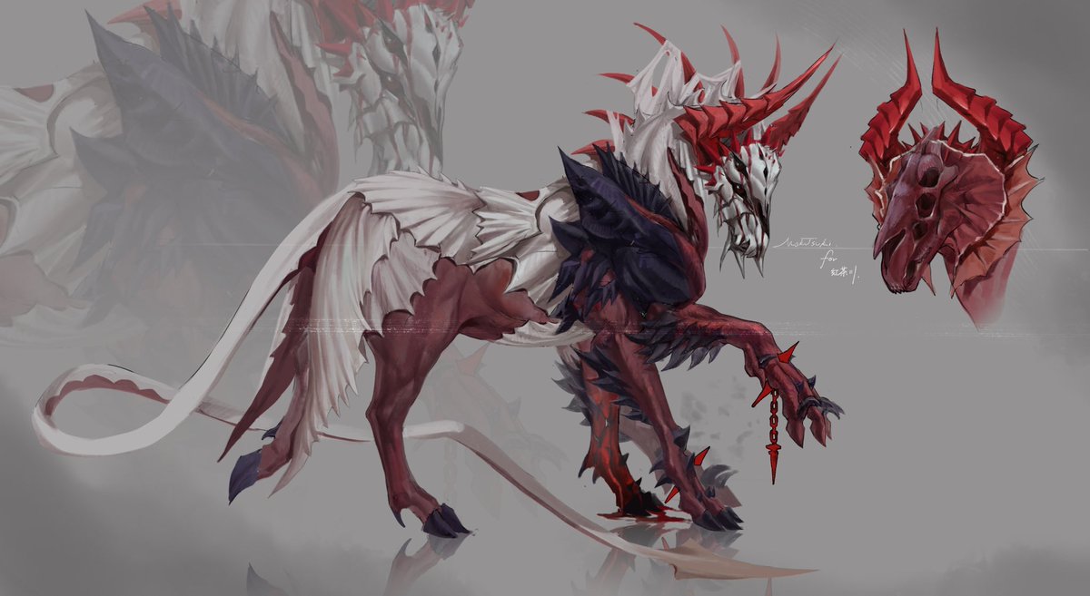 mokutsuki0505's tweet image. A demon
#digitaldrawing #horse #art