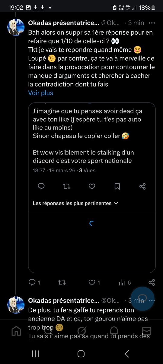 Okadas présentatrice météo tweet media