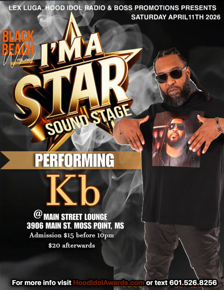 #LARHU 
#HoodIdol 
#BlackBeachWeekend 
#Mississippi