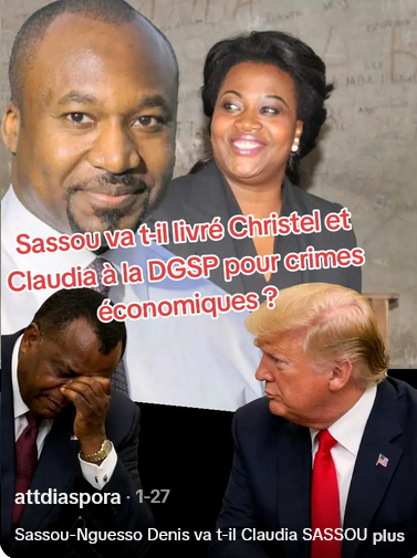 SASSOU NGUESSO VA-T-IL LIVRE SES ENFANTS VOLEURS A LA JUSTICE POUR PILLAGES,VOL ET DETOURNEMENT DE FONDS PUBLICS ?