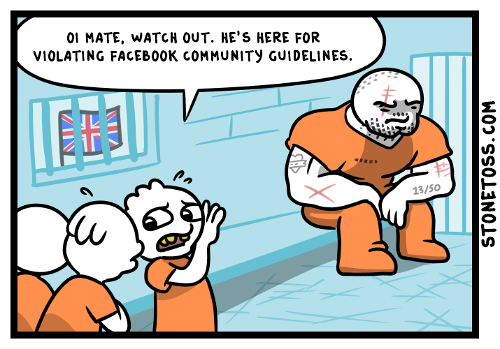 Stone tossers tweet media