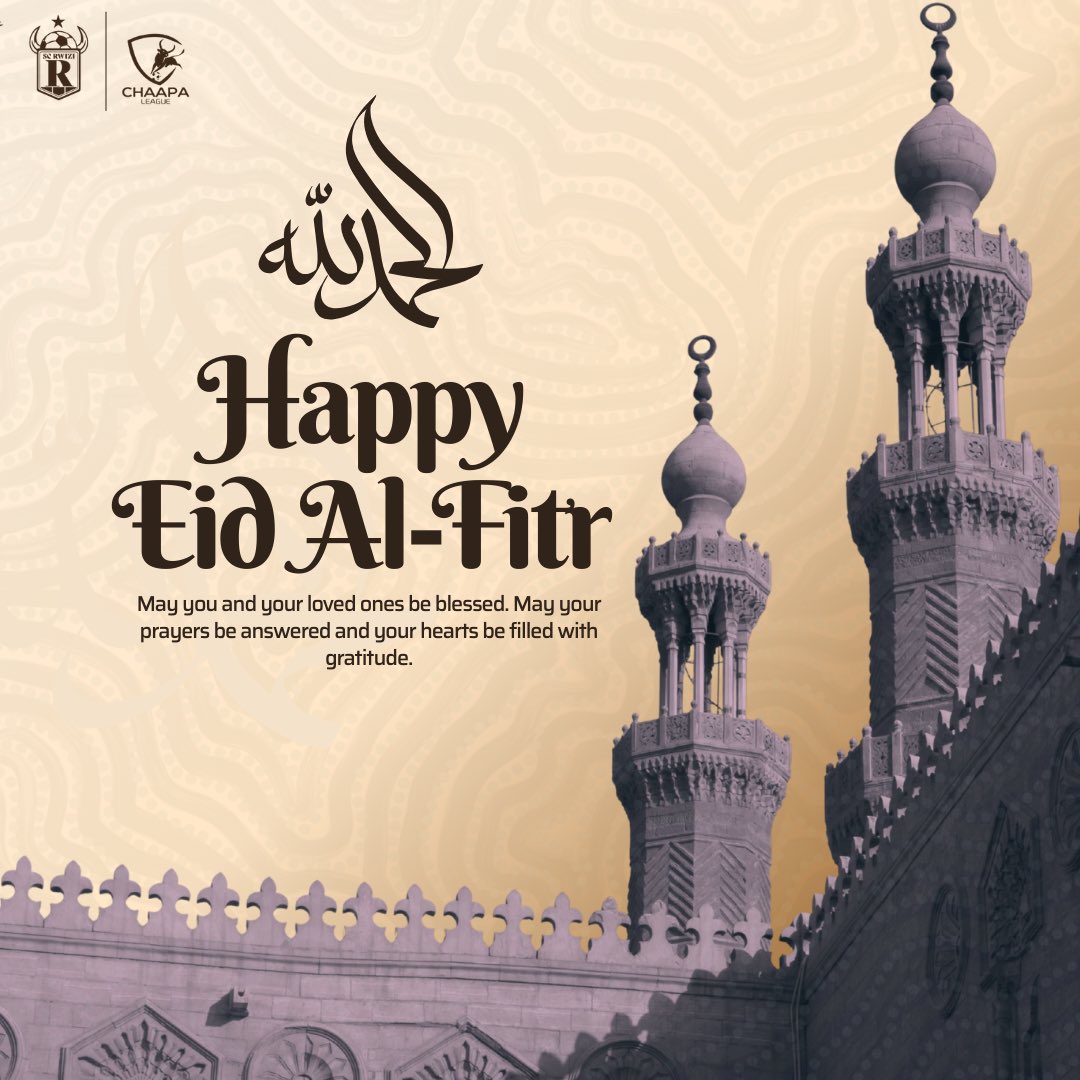 SCRwizi's tweet image. From the SC Rwizi family to the Muslim community 🥳
#letsdrownthem
#BackToTheKraal